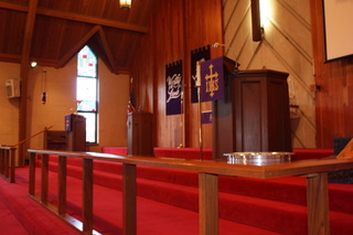 Peace Lutheran Altar and Pulpit