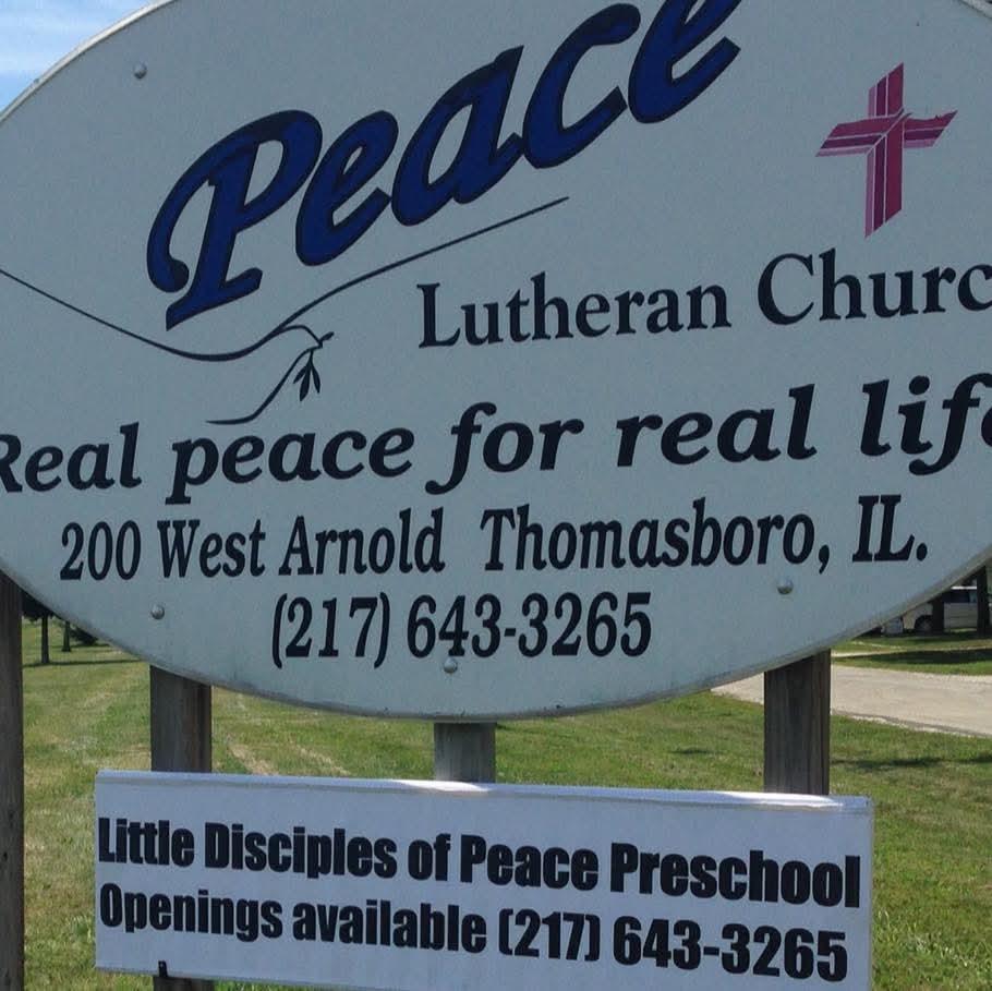 Peace Lutheran Church Sign