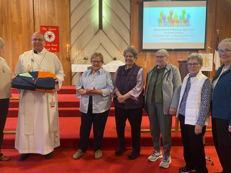 LWML Quilt Presentation