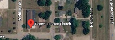 Map to Peace Lutheran Church